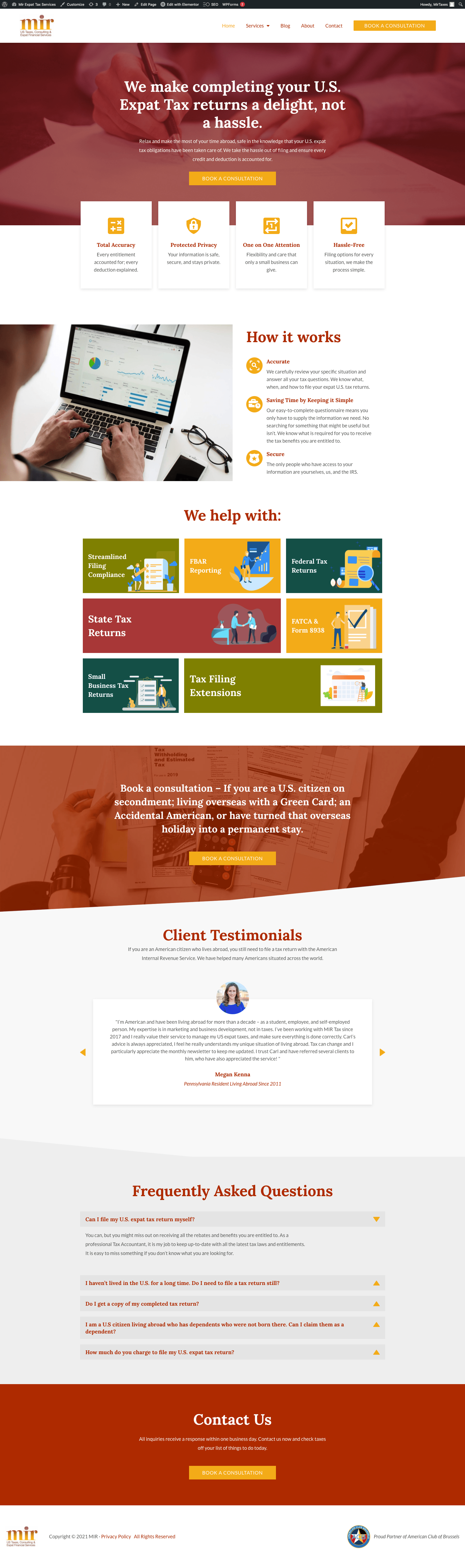 Mir-Tax-website-homepage